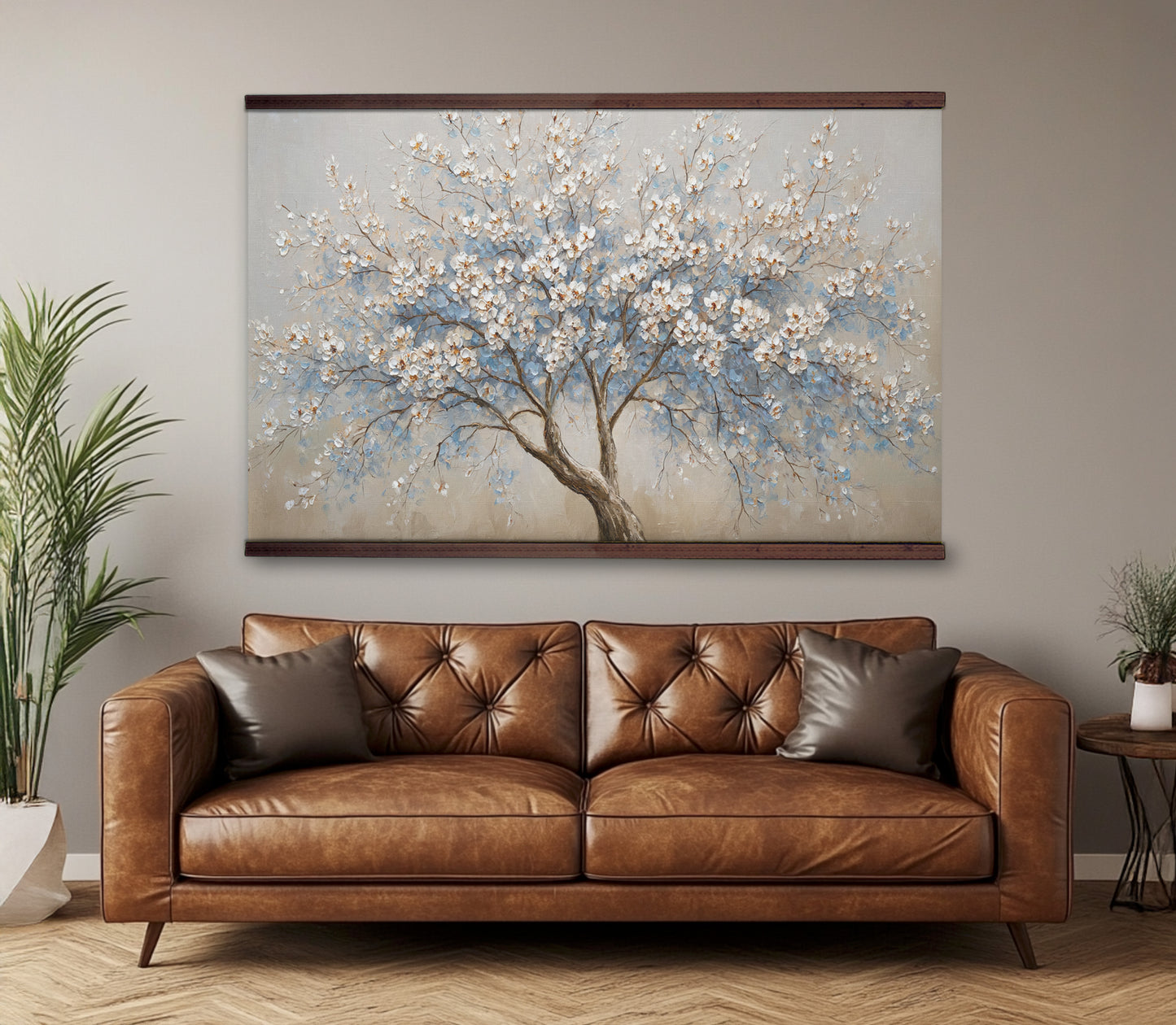 Blooming Tree Tapestry – Extra Large Ready to Hang Wall Art