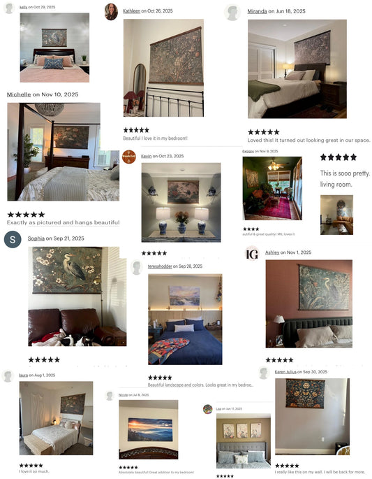 🌿 Customer Homes & Reviews: Real Art Luna Wall Decor in Real Spaces