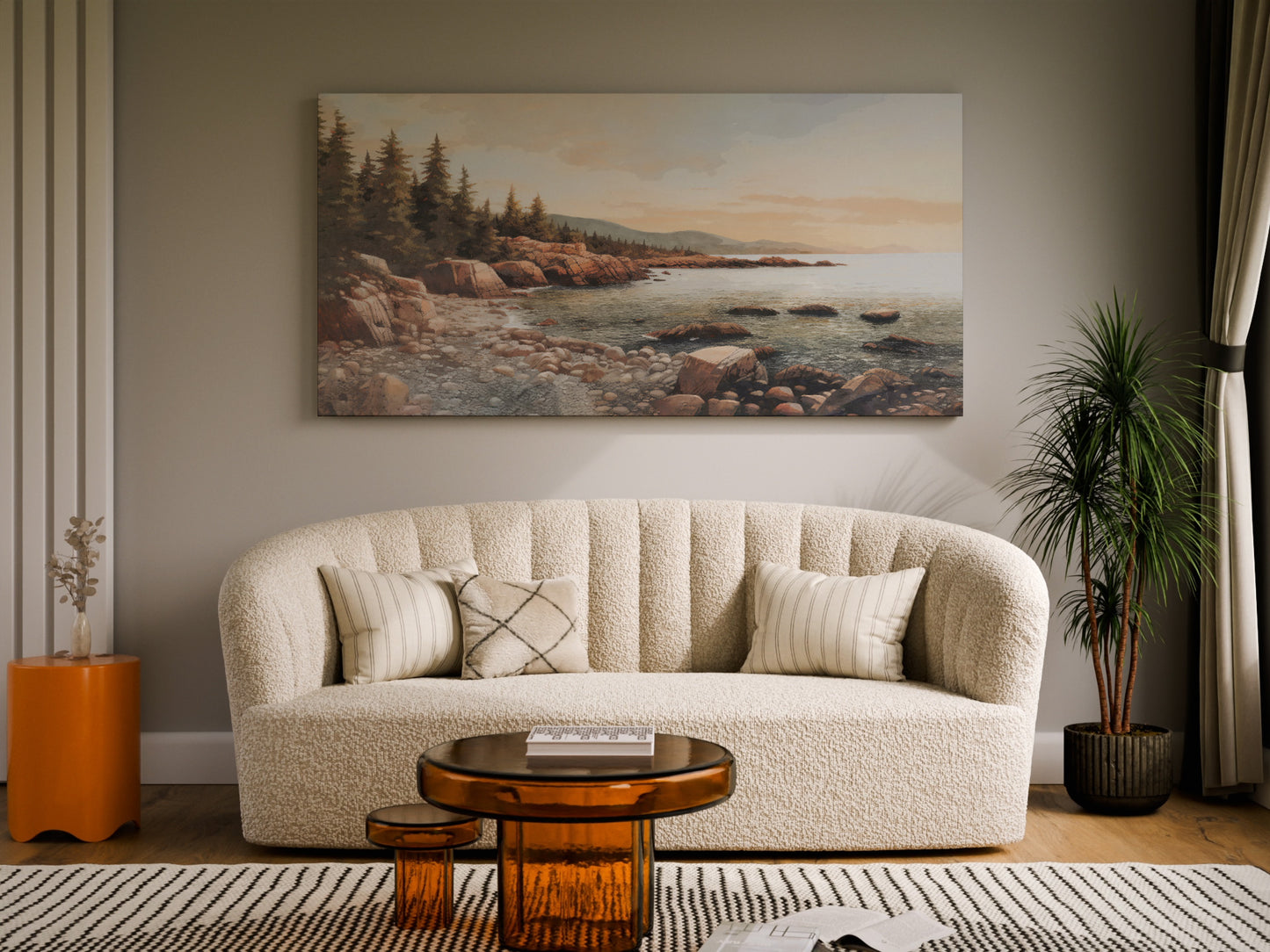 Acadia National Park Wrapped Canvas — Oversized Landscape Wall Art