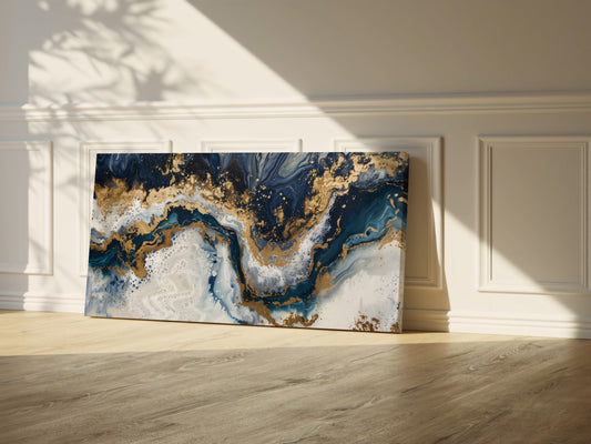 Abstract Canvas Wall Art | Luxury Painting Print | Oversized Modern Decor
