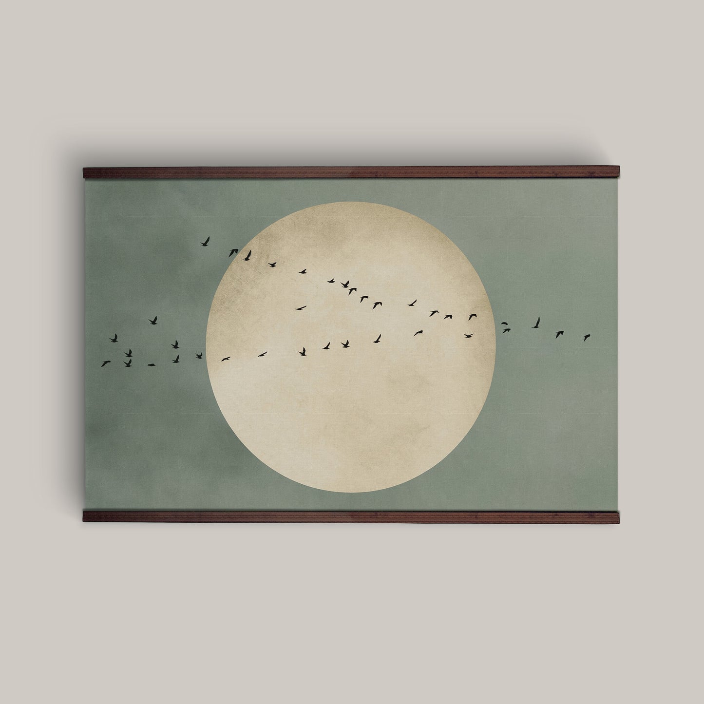 Minimalist Moon Tapestry – Modern Wall Art, Large Moon Decor, Extra Large Hanging